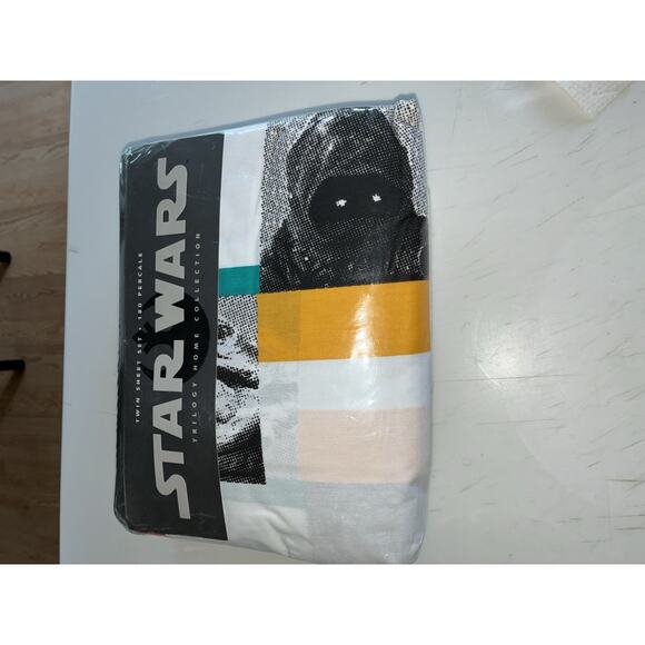 Star Wars Trilogy Home Character Study Fan Club Twin Bedsheet Set New 1997 - Picture 3 of 8